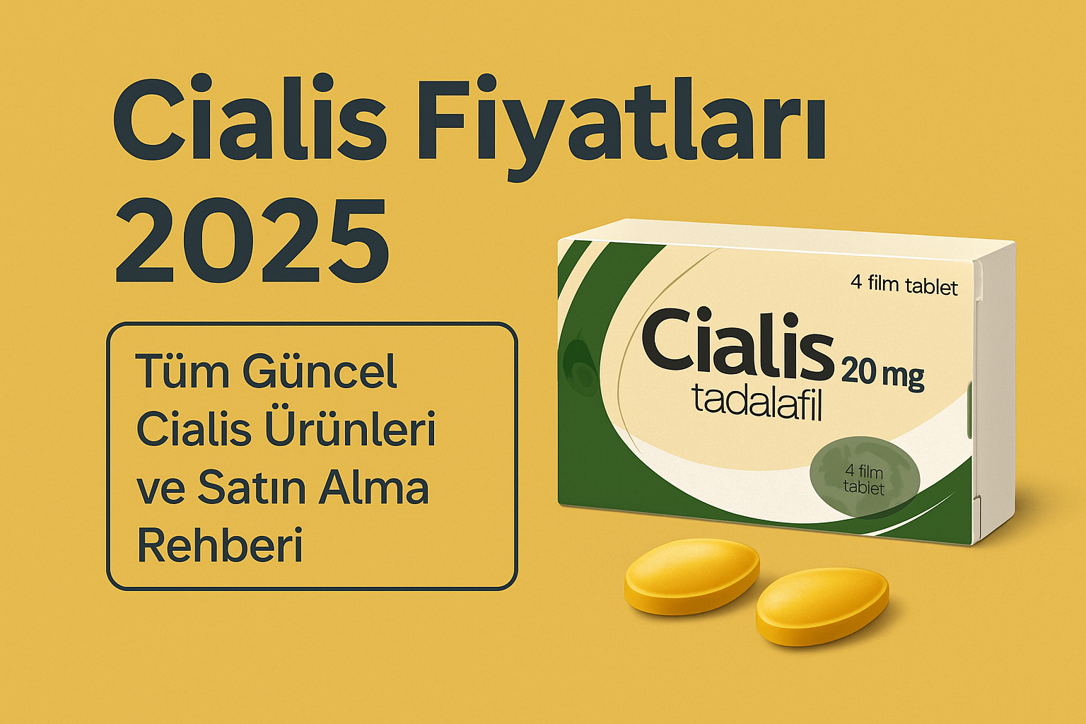 Cialis Fiyatları 2025 | En Güncel Cialis Ürünleri ve Satın Alma Rehberi