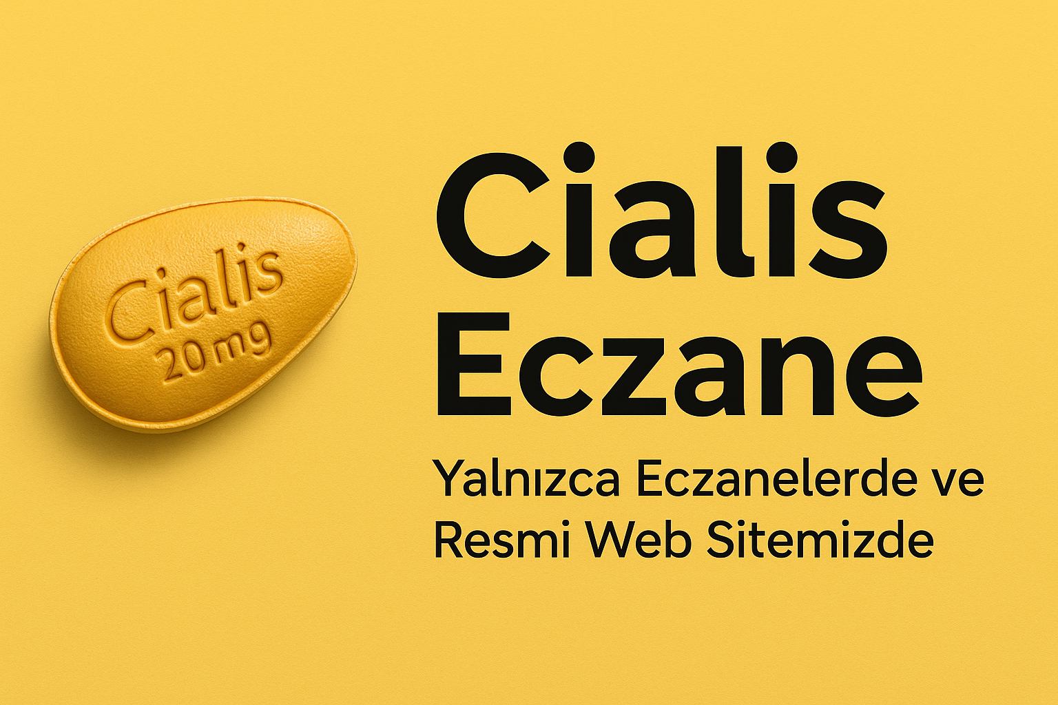 Cialis Eczane | Orijinal Cialis Sadece Eczanelerde ve Resmi Web Sitesinde